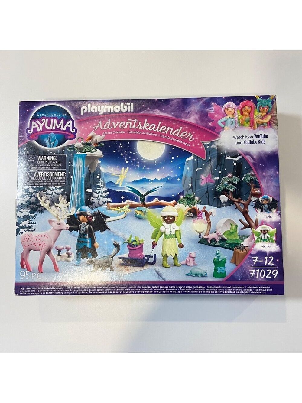 Playmobil 71029 Advent Calendar Ayuma Fairies Magical Forest NEW Sealed Gift